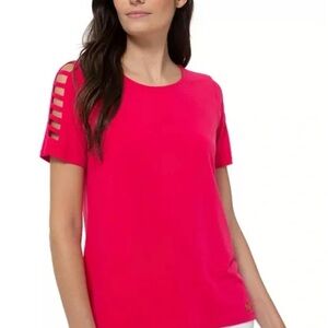 Michael Kors Ladder Sleeve Top